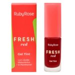 tinta de labios yy mejillas ruby rose fresh red