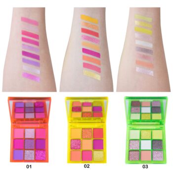 sombras neon de febble