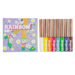 delineador rainbow trendy x8