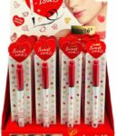 plumon negro a prueba de agua heart karite