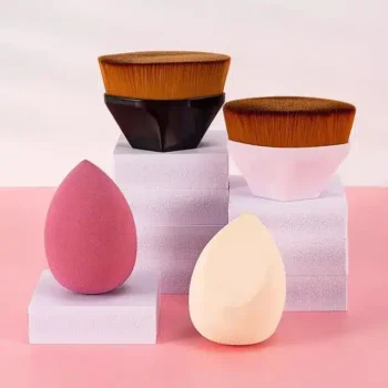 Set x2 Brocha Base + Beauty Blender