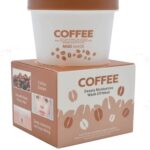 mascarilla facial helado cafe