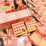 polvo compacto fresa kiss beauty