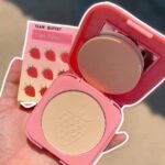 polvo compacto fresa kiss beauty