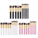 Kit x10 Brochas Kabuki Madera