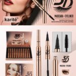 Pestañina + Delineador 3D 24H Karite 2 en 1