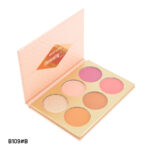 Paleta de Rubores Illuminating Profesional Blush Beauty Glazed