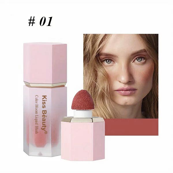 Rubor Liquido Estampa Kiss Beauty Compra maquillaje al por mayor en