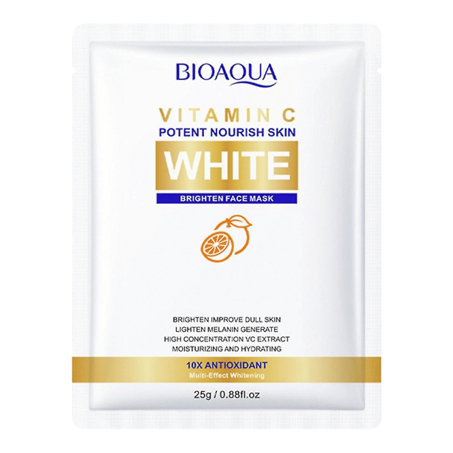 Mascarilla En Velo Facial White Con Vitamina C Bioaqua Compra