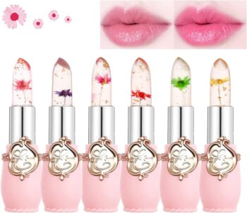 Lipstick Flower Labial Magico Flor