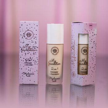 Base My Foundation 2 en 1 Bloomshell