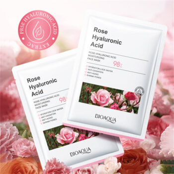 Mascarilla en Velo Rosas y Acido Hialuronico Bioaqua