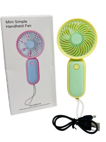 Mini Ventilador de Mano Portátil Con Liga