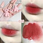 Lip Gloss Osito Rosado Llavero