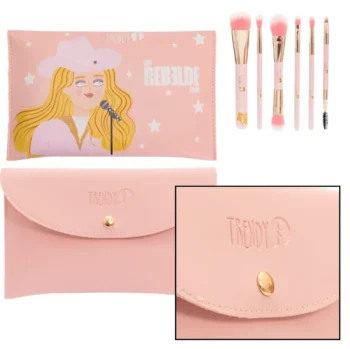 kit de Brochas Rosada RBD Trendy