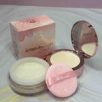 Polvo Suelto Rosado Translucent 2 en 1 Mini  Bloomshell