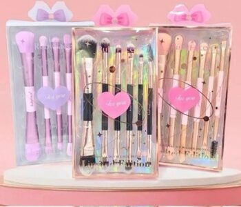 Kit de Brochas Black x6 Para Ojos y Rostro
