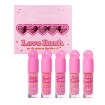 Set de Rubores Liquidos x5 Love Rush Miis
