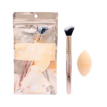 Kit Perfec Duo Brocha y Esponja Trendy