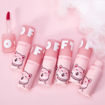 Labial Velvet Coreano Pink Coco