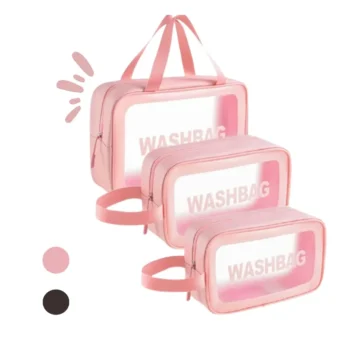 Maleta Washbag x3 Grande, Mediana y Pequeña