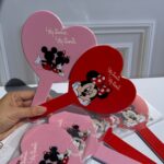 Espejo de Mano Corazon Minnie Mouse
