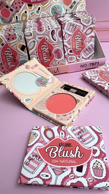 Rubor pink con brocha sfr