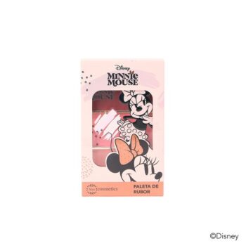 Paleta De Rubor Minnie Mouse 3 Tonos Miis Cosmetics