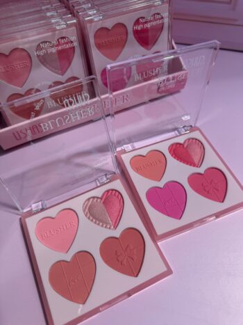 Paleta Rubor x 4 Tonos Blusher Love Ushas