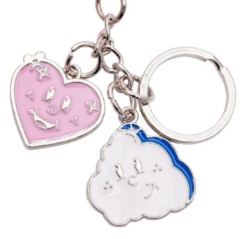 Brillo llavero hippie trendy