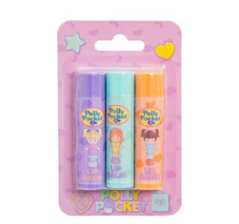 Kit lip balm x3 polly pocket