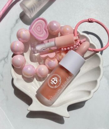 Dúo mimosa y gloos nude llavero