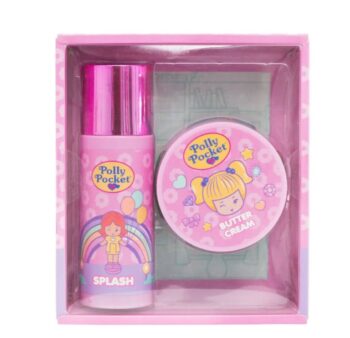 Kit corporal Polly pocket rosa