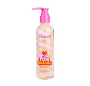 Crema corporal en espiral piña colada